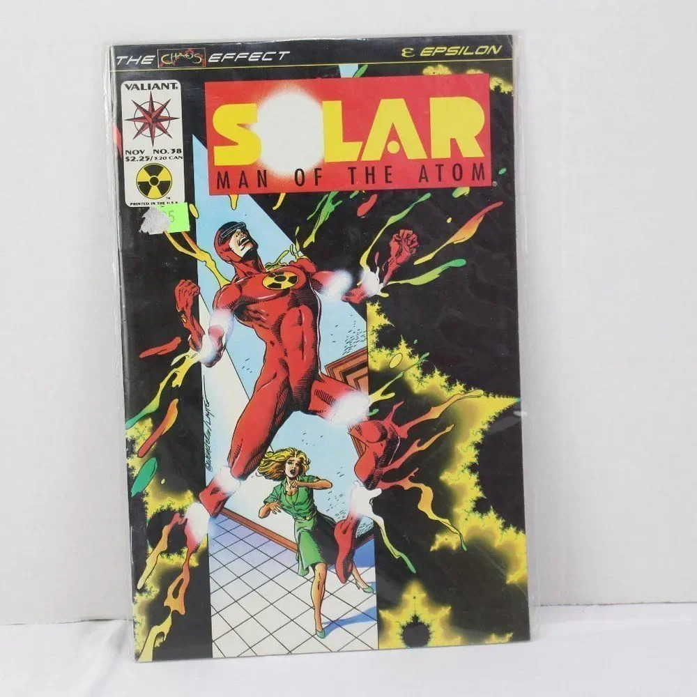VALIANT SOLAR MAN OF THE ATOM comic book